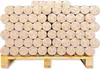 A pallet of compressed wood briquettes. Produktbild-Vorschau