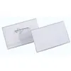 Durable Namensschild 40x75mm tr 100St mit Wellennadel Produktbild-Vorschau 2