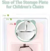 Edelstahl Baby Teller mit Saugnapf, 2 Stück Silikon Produktbild-Vorschau 4