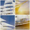 Bild auf Leinwand - Leinwandbild - Yacht Meer Welle - Produktbild-Vorschau 8