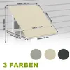 LZQ Markíza, výsuvná markíza s padacím ramenom, 150 x 145 Náhľad obrázku produktu 2