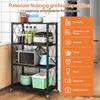 Seven Comfort Küchenregal Standregal Mikrowellen Regal Produktbild-Vorschau 2