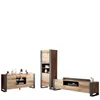 MIRJAN24 Wohnzimmer-Set Wood I mit Kommode, TV-Lowboard und Produktbild-Vorschau 2
