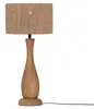 Svítidla TRIO Stolní lampa TOBA DH 24,50 × 54 cm hnědá Náhled obrázku produktu 2