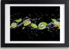 Bild 30x20 MDF-Rahmen, Wandkunst Kiwi und Wasser Produktbild-Vorschau 1