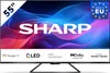 SHARP 55GR8265E – 55 Zoll Fernseher 4K UHD QLED Google TV – Produktbild-Vorschau 1