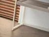 Konzolový stolík NIRAI s policou a šuplíkom - béžový / Náhľad obrázku produktu 7