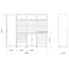 Modulare Werkstatteinrichtung 248cm Modul 3 Produktbild-Vorschau 2