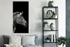 MuchoWow® Poster Zebra - Schwarz - Weiß - Porträt - Tiere Produktbild-Vorschau 4