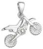 Srebrny wisiorek motocykl 64015 Podgląd zdjęcia produktu 1