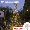 MODO24 Holzbock 6er Set, DIY Weihnachtsbaum, Sägebock, Produktbild-Vorschau 3