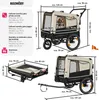 Tectake tectake√Ç¬Æ - Dog WoofRider přívěs na kolo - béžový Náhled obrázku produktu 7