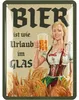 LANOLU retro blaszany znak piwa, bar, puby, dekoracja Podgląd zdjęcia produktu 1