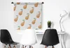 MuchoWow® Wandteppich Wandbehang Birnen - Aquarell - Weiß Produktbild-Vorschau 3