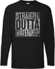 Urban Backwoods Straight Outta Waterdeep, Langarm T-Shirt, Produktbild-Vorschau 1