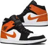 Nike Air Jordan Sneaker Herrenschuhe 1 MID 554724-058 45,5 Produktbild-Vorschau 1