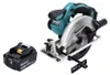 Makita DSS 611 F1 Sega circolare a batteria 18V 165mm + 1x Anteprima dell’immagine prodotto 2
