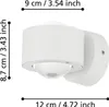EGLO Applique LED "TREVIOLO" ALU bianco 2x2W 3000K Anteprima dell’immagine prodotto 3