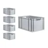 SuperSparSet 5x Eurobox NextGen Grip mit Scharnierdeckel Produktbild-Vorschau 3