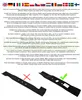 nóż do kosiarki 35,5 CM do RYOBI / 636594 Podgląd zdjęcia produktu 3