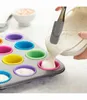 stampi per cupcake in silicone 6pz pappilots Anteprima dell’immagine prodotto 5