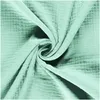 50x130cm Musselin Stoff uni Oeko-Tex zertifiziert Meterware Mulltuch mint Podgląd zdjęcia produktu