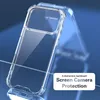 Transparent Hülle für iPhone 17 Pro, Hybrid Klar Rückseite Produktbild-Vorschau 2