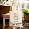 Mr. & Mrs. Panda Jutetasche Pinguin Beste Halbschwester der Produktbild-Vorschau 2