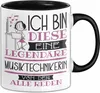 Musiktechnikerin Tasse Geschenk Ich Bin Diese Eine Produktbild-Vorschau 1