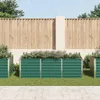 vidaXL Letto da giardino rialzato in acciaio zincato Anteprima dell’immagine prodotto 3