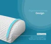 Halbrolle 20x40 cm - Memory Foam Visco Nackenkissen, Silver Produktbild-Vorschau 3