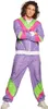 A man wearing a retro tracksuit. Produktbild-Vorschau