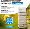 4rain Cuve Murale SLIM 500 L, sable - Réservoir robuste Voir les images du produit 6
