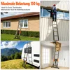 Teleskopleiter Mehrzweckleiter 5m Ausziehleiter bis 150kg Produktbild-Vorschau 6