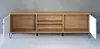 CALICOSY - Meuble TV 2 portes et 2 niches blanc mat L183 cm Voir les images du produit 21