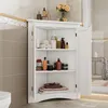 Flieks Badezimmerschrank mit 3 Ebenen, Eck-Schrank für Bad, Produktbild-Vorschau 5