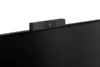 A close-up shot of a webcam mounted on top of a monitor screen. Produktbild-Vorschau