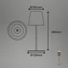 Tischlampe Akku Tischleuchte Kabellos Touch Produktbild-Vorschau 9
