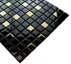 Schwarzes Glasmosaik, schwarze Mosaikfliese mit Zusatz von Produktbild-Vorschau 3