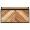 vidaXL Truhla 60x30x30 cm z masivního dřeva akácie a železa Náhled obrázku produktu 2