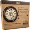 HSXL – Große, geräuschlose, beleuchtete Wanduhr – für Produktbild-Vorschau 12