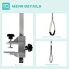 PawHut Haustier Fellpflege Arm, Klappbares Produktbild-Vorschau 7
