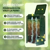 SUPERCOMP Composteur de Jardin 350 L – Protection Totale Voir les images du produit 6