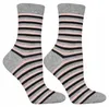 Damen Hohe Socken - Bunt - 3 Paar - Blumenmuster - Größe Produktbild-Vorschau 3