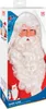 A product box for a Santa Claus wig, beard, and eyebrows set, featuring an image of the product on the front. Anteprima dell’immagine prodotto
