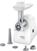 Bosch MFW2520W mincer 1500 W Stainless steel, White Anteprima dell’immagine prodotto 1