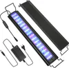 Fiqops 18W LED Aquarium mit timer Aquariumleuchte Abdeckung Produktbild-Vorschau 1