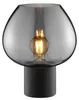Brilliant Ligari Tischleuchte 23cm schwarz/rauchglas E27 Produktbild-Vorschau 1