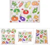 1Set pädagogisches Holzpuzzle für Kinder und Kinder, Produktbild-Vorschau 5