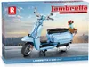 Lambretta Klemmbaustein Set 1169 Teile Blau Produktbild-Vorschau 2